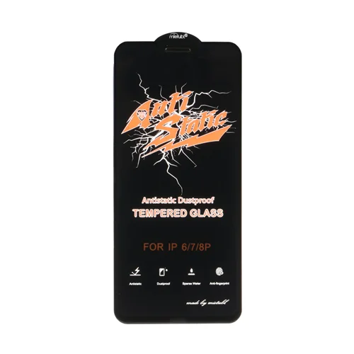 محافظ صفحه نمایش شیشه ای Apple iPhone 6 Plus / iPhone 7 Plus / iPhone 8 Plus - Full Cover Anti Static Mietubl