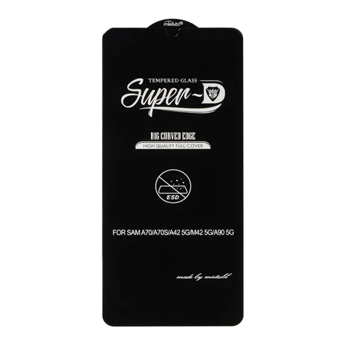 محافظ صفحه نمایش شیشه ای Samsung A70 / A70S / A42 / M42 - Full Cover Super D Mietubl-ESD